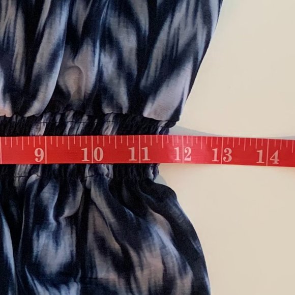 EUC INC International Concepts Woman's Blouse Navy Blue/White Sz PP Long Sleeve - Picture 10 of 14